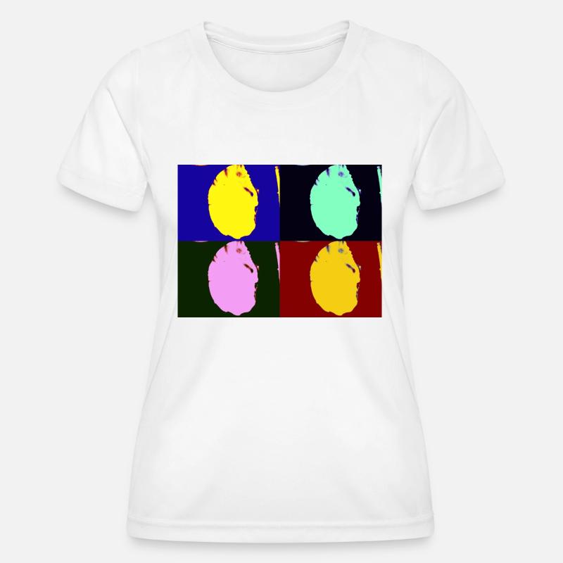 Shell head - Women's Functional T-Shirt - white