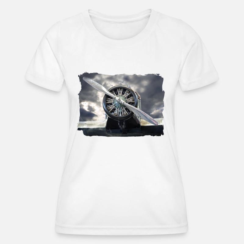 The radial engine - Women's Functional T-Shirt - white