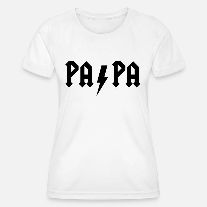 PAPA - Women's Functional T-Shirt - white