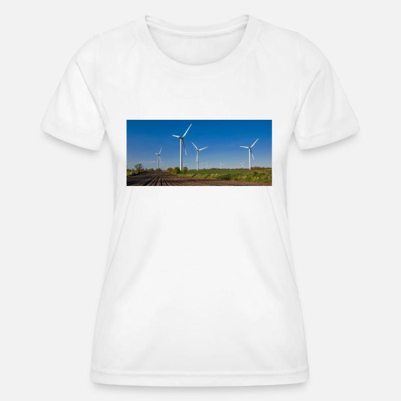 Windmill - Women's Functional T-Shirt - white