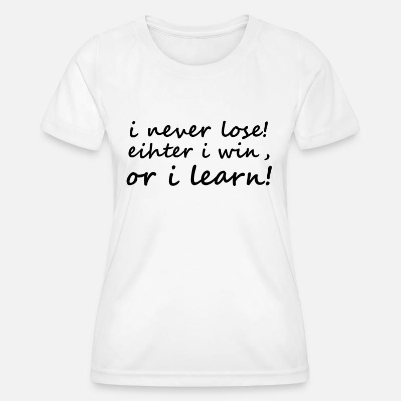 motivation - Women's Functional T-Shirt - white