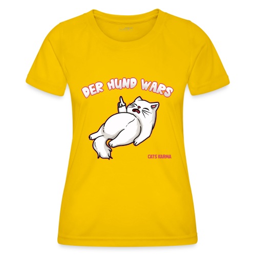 DER HUND WARS - Frauen Funktions-T-Shirt