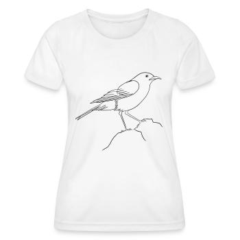 Day of the Bird - Women's Functional T-Shirt - white - Front - AI Model Female 172 dark (172cm)