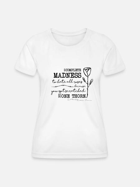 Kleiner Prinz - Zitat - Frauen Funktions-T-Shirt - Weiß