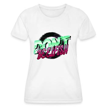 Dork Geek Couples Blagues Drôle Ordinateur Comique - T-shirt sport Femme - blanc - Devant - AI Model Female 172 dark (172cm)