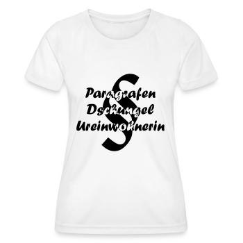 Paragraf-Dschungel Ureinwohnerin - Frauen Funktions-T-Shirt - Weiß - Vorne - AI Model Female 172 dark (172cm)