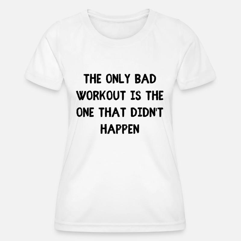 Poor training - Women's Functional T-Shirt - white