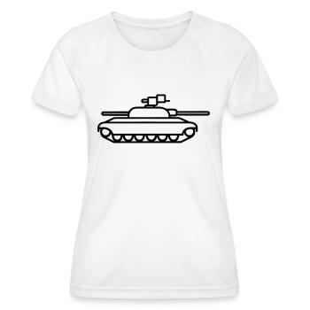 tank - Women's Functional T-Shirt - white - Front - AI Model Female 172 dark (172cm)