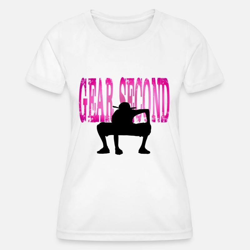 Gear second - Women's Functional T-Shirt - white