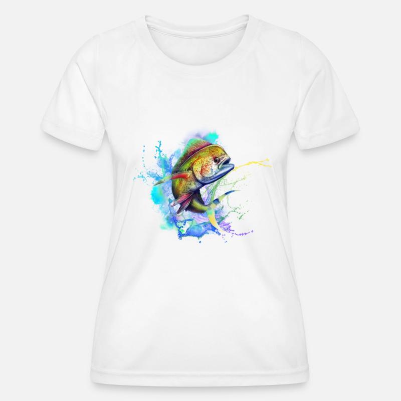 mahi mahi - Women's Functional T-Shirt - white
