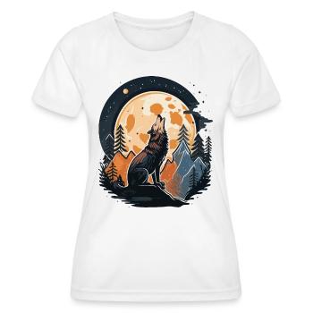 Soccer Pup - Women's Functional T-Shirt - white - Front - AI Model Female 172 dark (172cm)