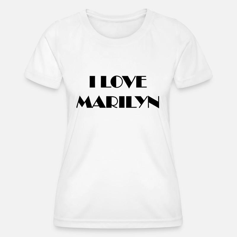 marilynbroadway - Women's Functional T-Shirt - white