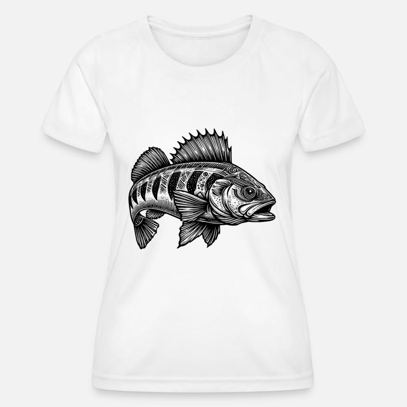 Perch - Women's Functional T-Shirt - white