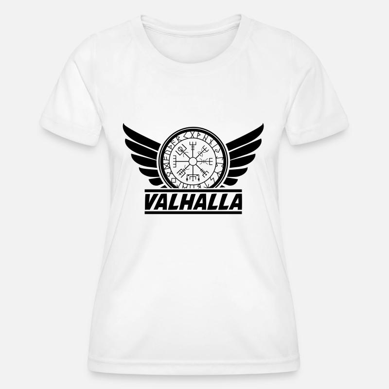 Valhalla Compass - Women's Functional T-Shirt - white