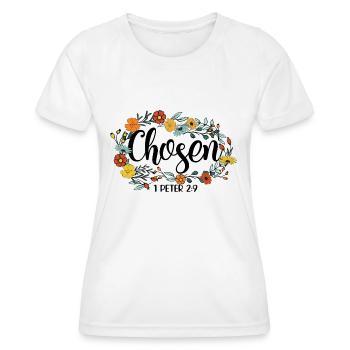 Kirche Religion Katholik katholisch Jesus Christus - Frauen Funktions-T-Shirt - Weiß - Vorne - AI Model Female 172 dark (172cm)