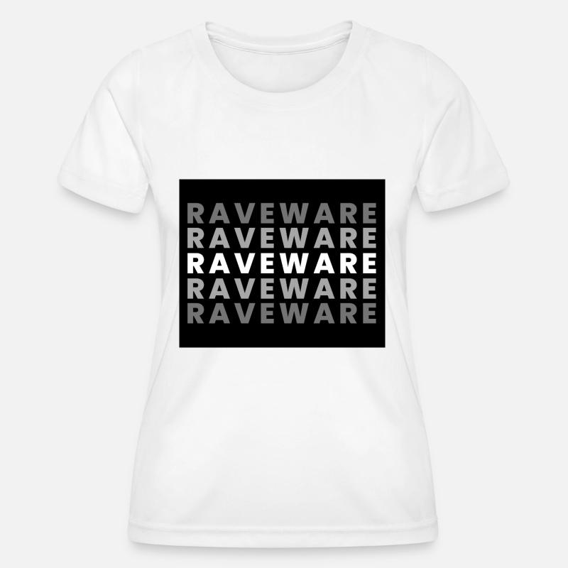 Raveware - Women's Functional T-Shirt - white