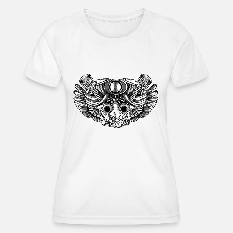 Engine - Women's Functional T-Shirt - white