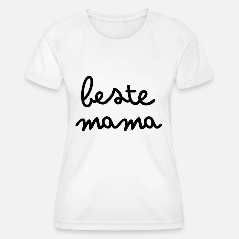 Best Mom - Women's Functional T-Shirt - white