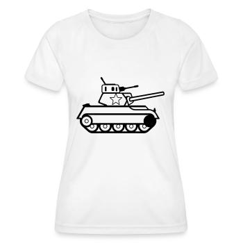 tank - Women's Functional T-Shirt - white - Front - AI Model Female 172 dark (172cm)