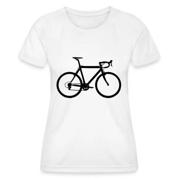 Racer - T-shirt sport Femme - blanc - Devant - AI Model Female 172 dark (172cm)