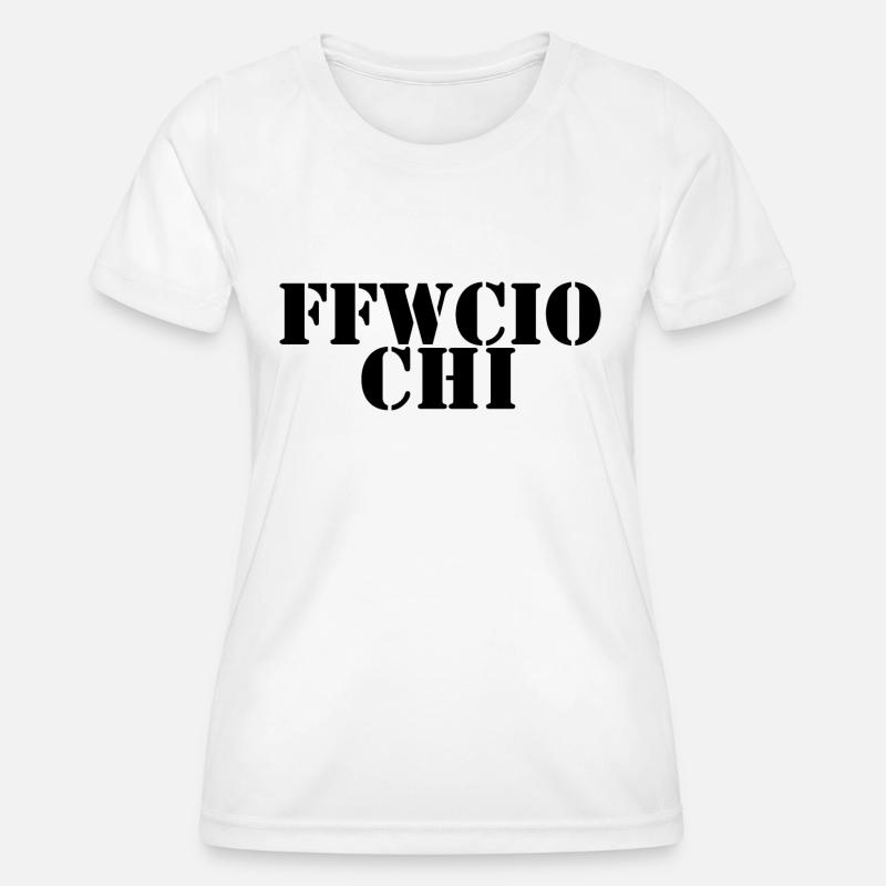Welsh saying Welsh language - Women's Functional T-Shirt - white