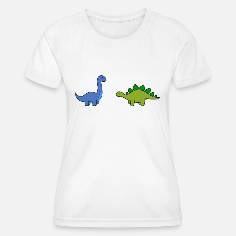 Stego and Pronto - Women's Functional T-Shirt - white