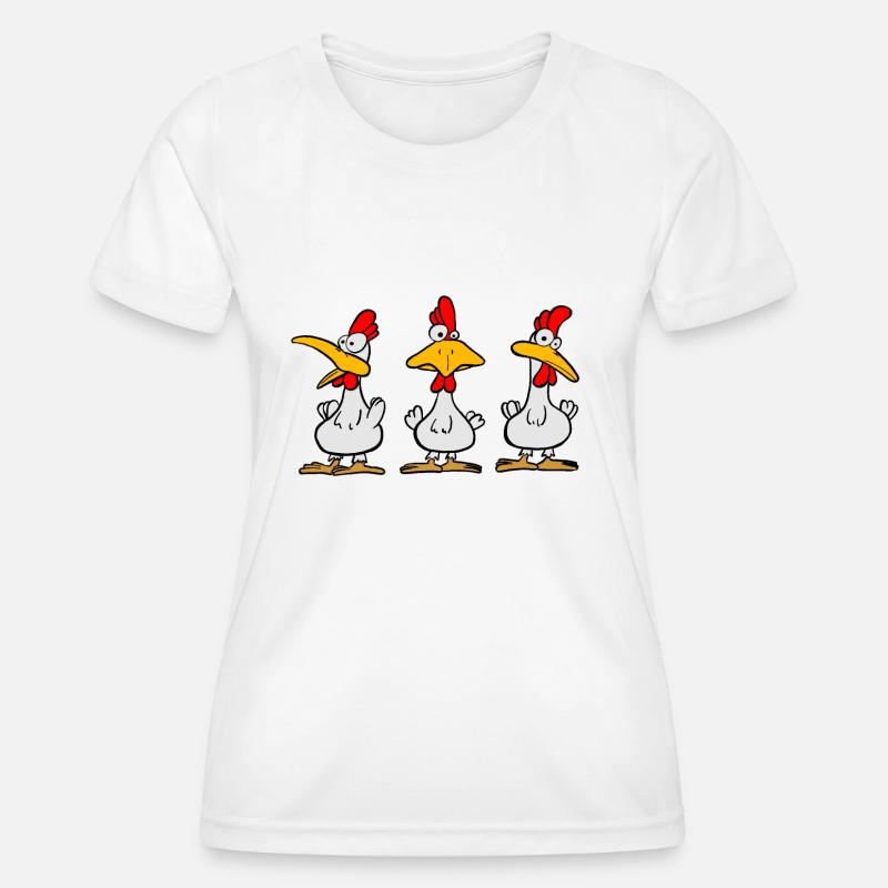 Chicks - Women's Functional T-Shirt - white