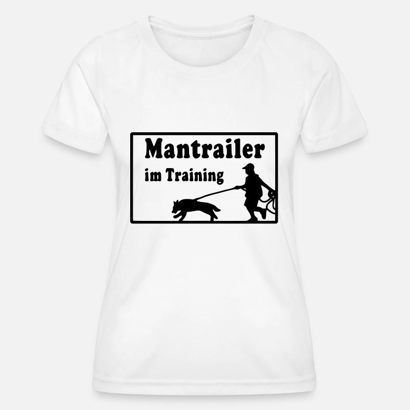 mantrailer_im_training - Women's Functional T-Shirt - white