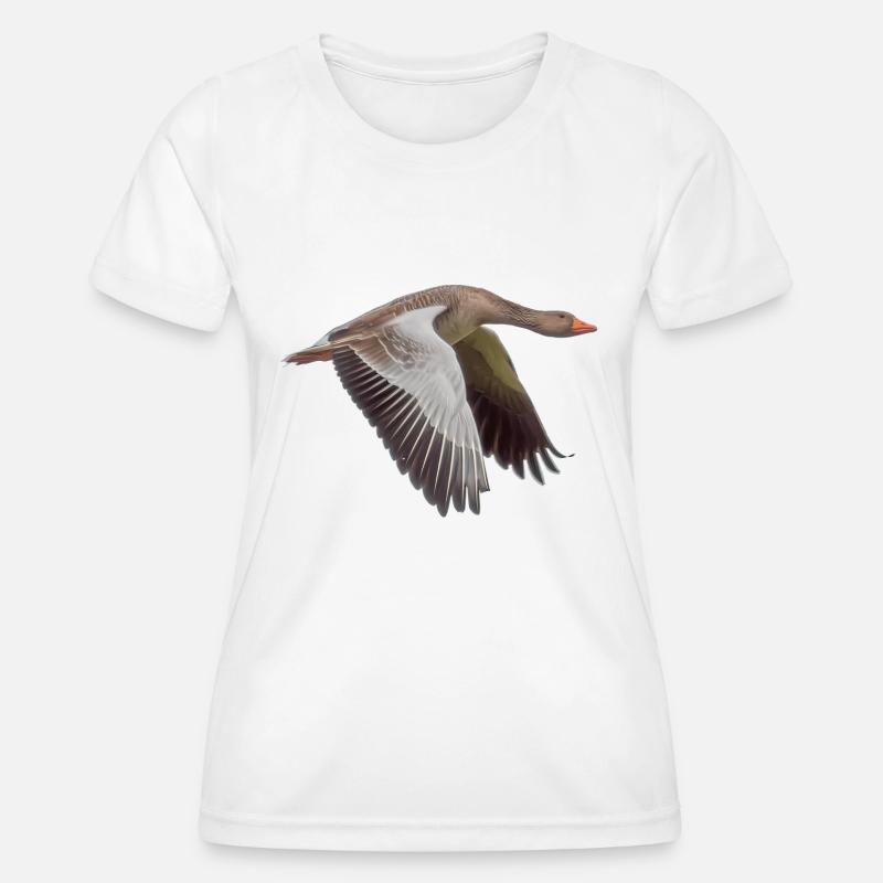 Goose - Women's Functional T-Shirt - white