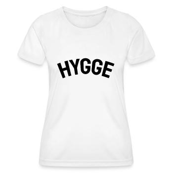 Hygge Style de vie scandinave - T-shirt sport Femme - blanc - Devant - AI Model Female 172 dark (172cm)