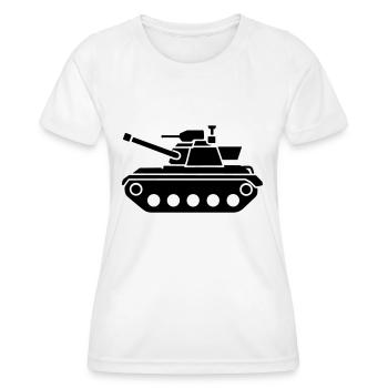tank - Women's Functional T-Shirt - white - Front - AI Model Female 172 dark (172cm)