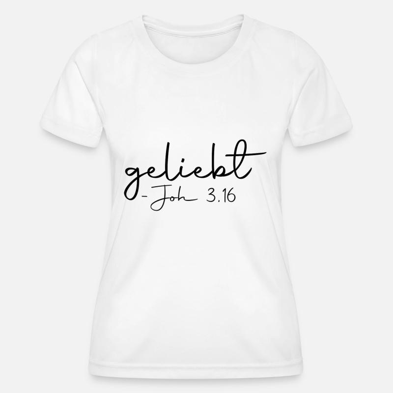 beloved - Women's Functional T-Shirt - white