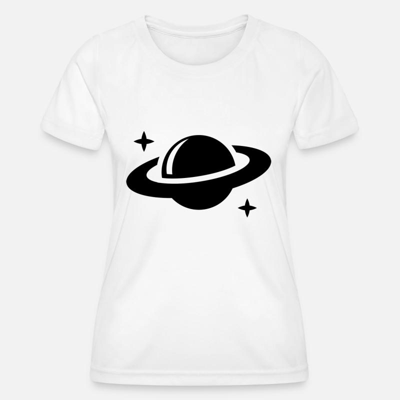 Planet - Women's Functional T-Shirt - white