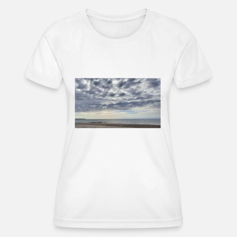 Clouds - Women's Functional T-Shirt - white