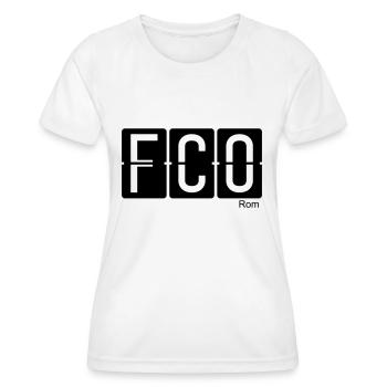 Rome - Women's Functional T-Shirt - white - Front - AI Model Female 172 dark (172cm)