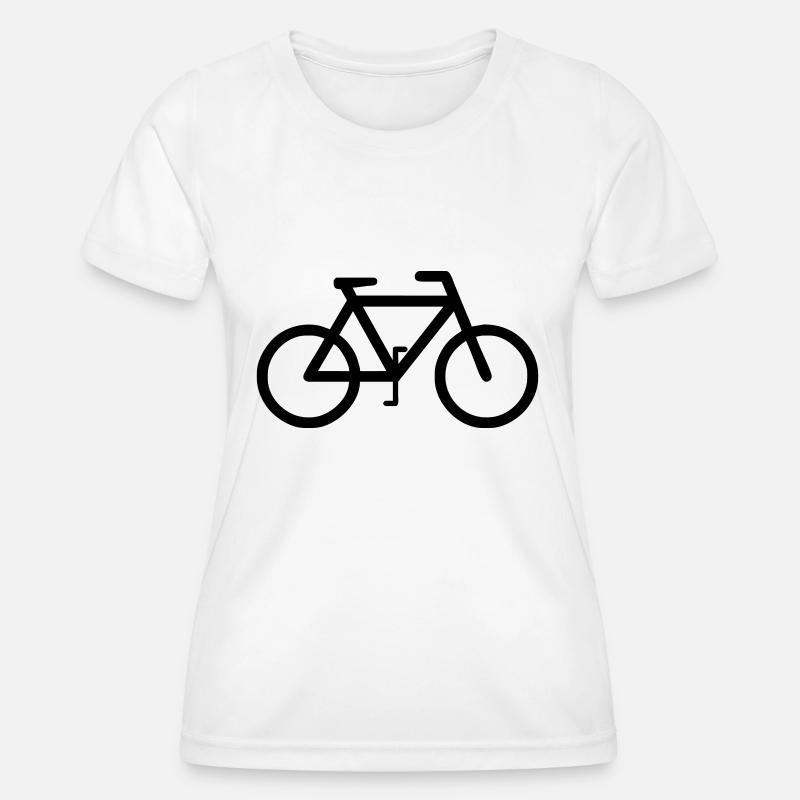 bicyle - Women's Functional T-Shirt - white