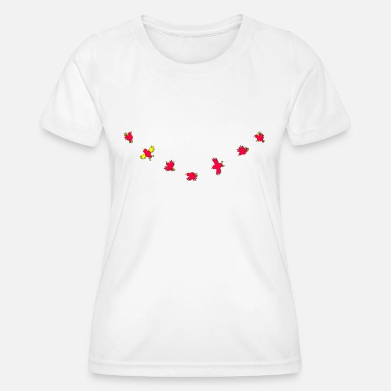 Birdies - T-shirt sport Femme - blanc