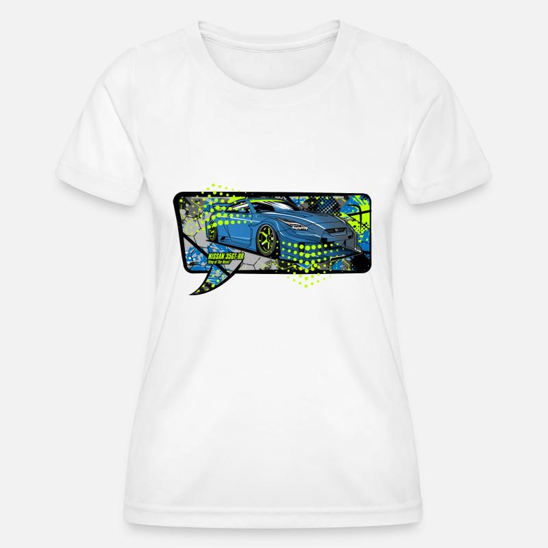 GTR bubble - Women's Functional T-Shirt - white