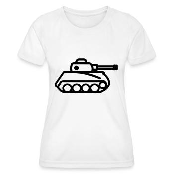 tank - Women's Functional T-Shirt - white - Front - AI Model Female 172 dark (172cm)