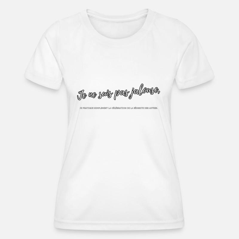 Jealous - Women's Functional T-Shirt - white