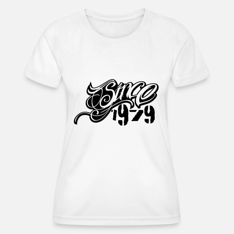 since 1979 - Women's Functional T-Shirt - white