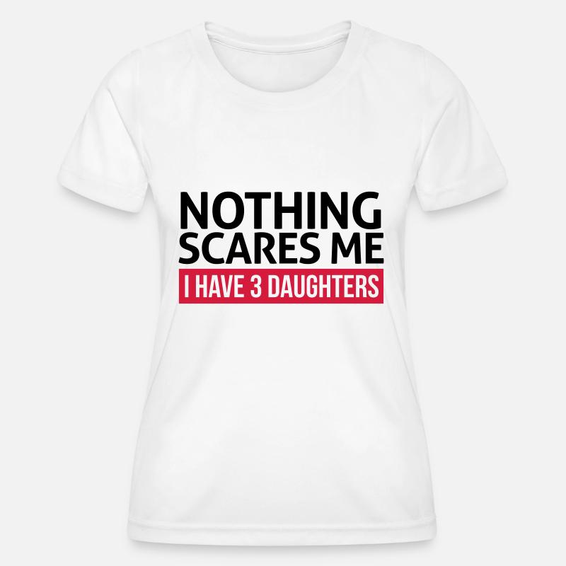 dad - Women's Functional T-Shirt - white