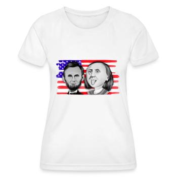 Franklin & Lincoln - Women's Functional T-Shirt - white - Front - AI Model Female 172 dark (172cm)