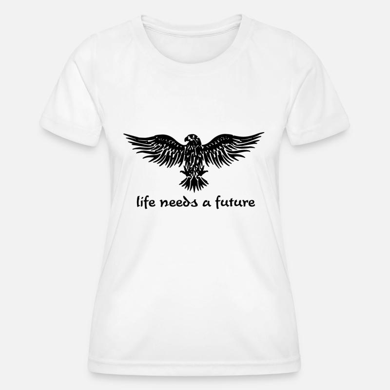 eagle - Women's Functional T-Shirt - white