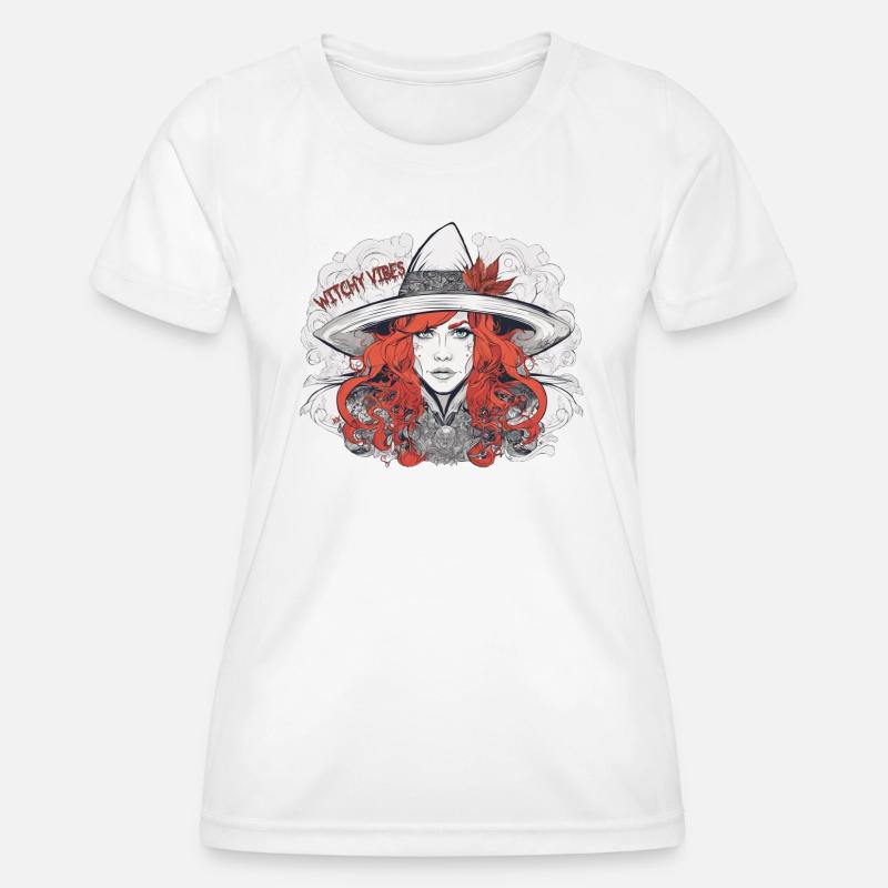Witchy Vibes - Women's Functional T-Shirt - white