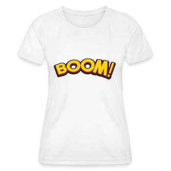 Dröhnen! - Frauen Funktions-T-Shirt - Weiß - Vorne - AI Model Female 172 dark (172cm)