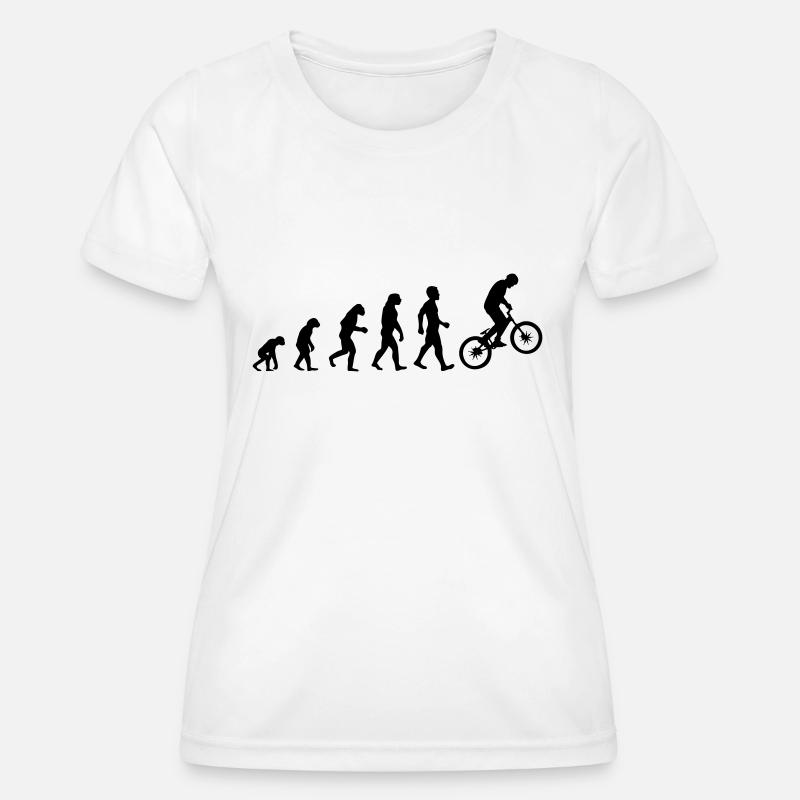 Evolution BMX Bike - Women's Functional T-Shirt - white