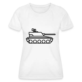 tank - Women's Functional T-Shirt - white - Front - AI Model Female 172 dark (172cm)