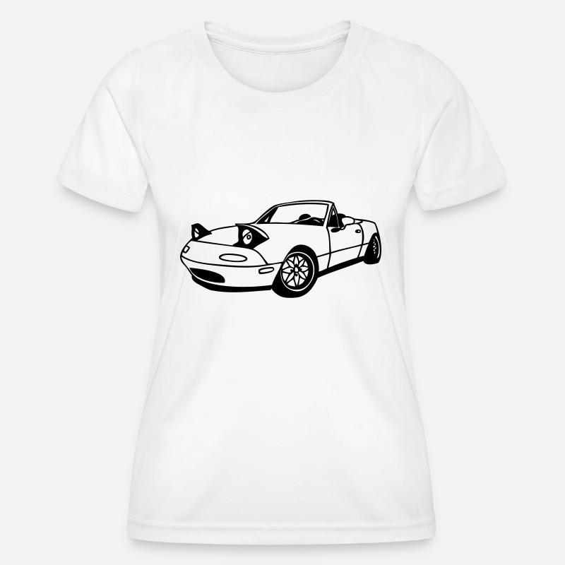 Roadster_II - Women's Functional T-Shirt - white