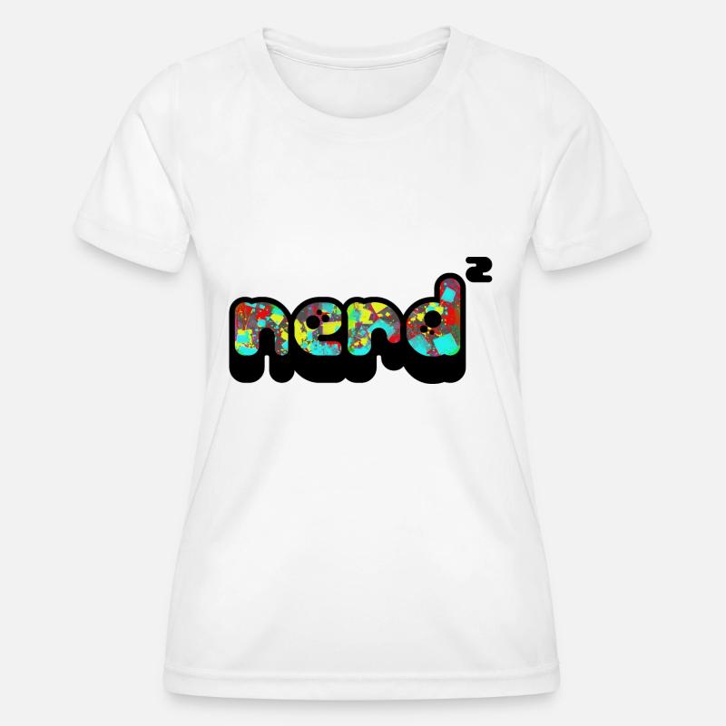 Nerd - Women's Functional T-Shirt - white